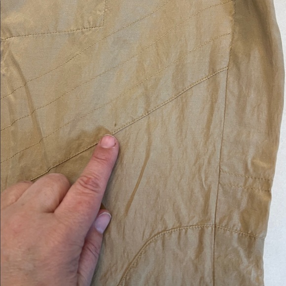 RALPH LAUREN CARGO UTILITY PARACHUTE CARGO PANTS WOMENS SILK BLEND SIZE 10 - Picture 6 of 16